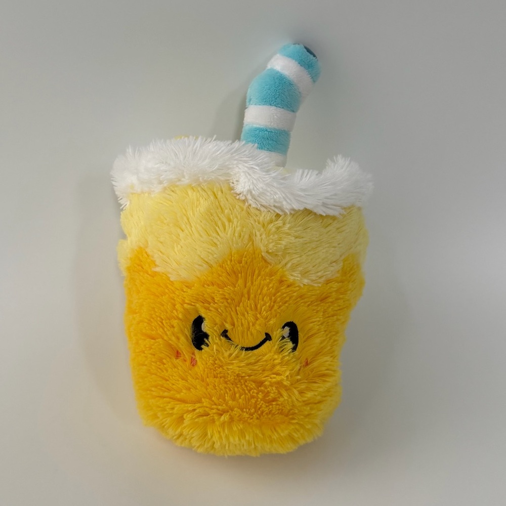 Squishable Comfort Food Yellow Lemonade Plush Toy